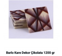 Carré chocolat décor 1kg
