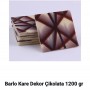 Carré chocolat décor 1kg