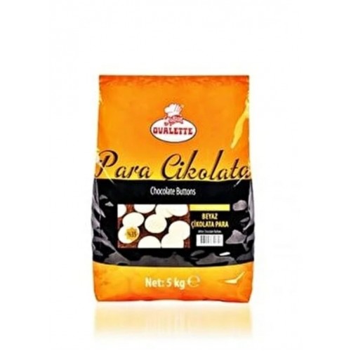 Fondant au Chocolat de Couverture Blanche Ovalette / Chocolat Coin 5 kg