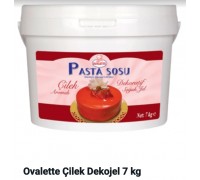 sauce à gâteau fraise 